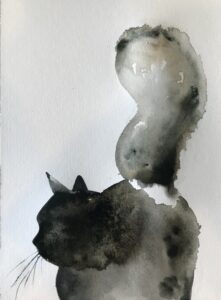 Cat Watercolour