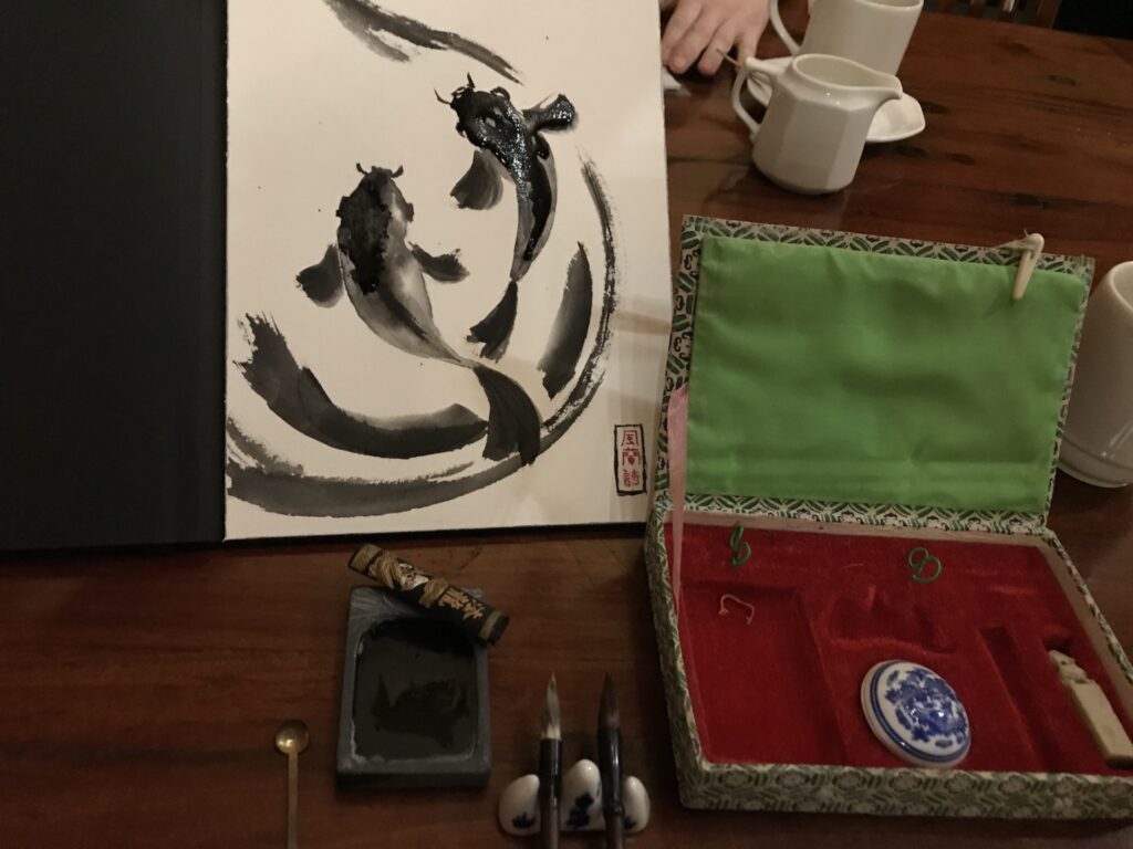 Ink set artwork